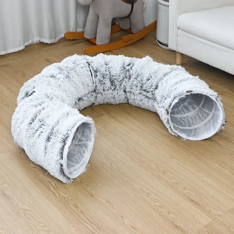 Warm Enclosed Cat Bed Tunnel