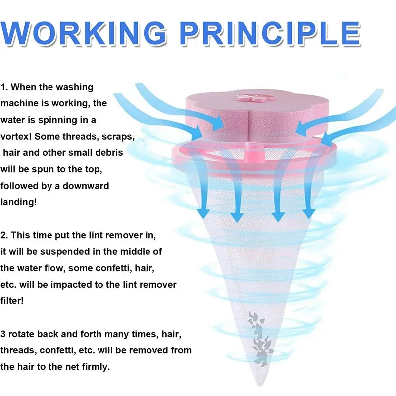 Pet Hair Lint Catcher for Laundry