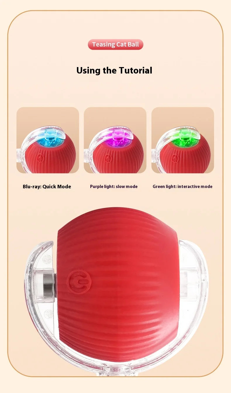 Rotating Small Ball Pet Toy