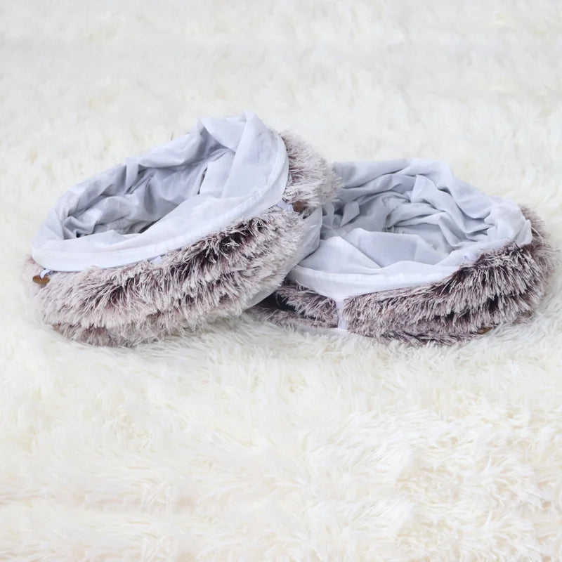 Warm Enclosed Cat Bed Tunnel